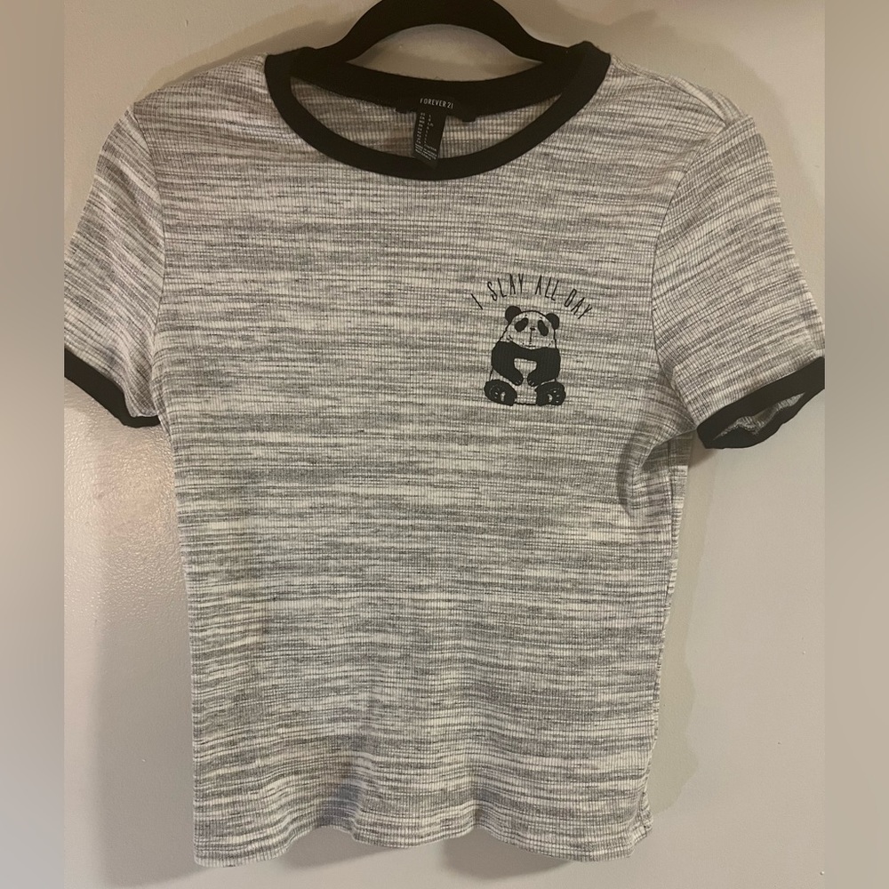 Forever 21- Slay all day Panda t-shirt.